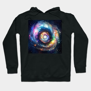 Iridescent Spiral Hoodie